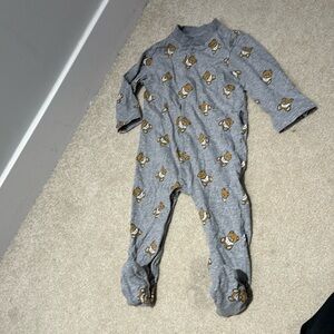 Moschino authentic footie unisex boy girl sleep pj